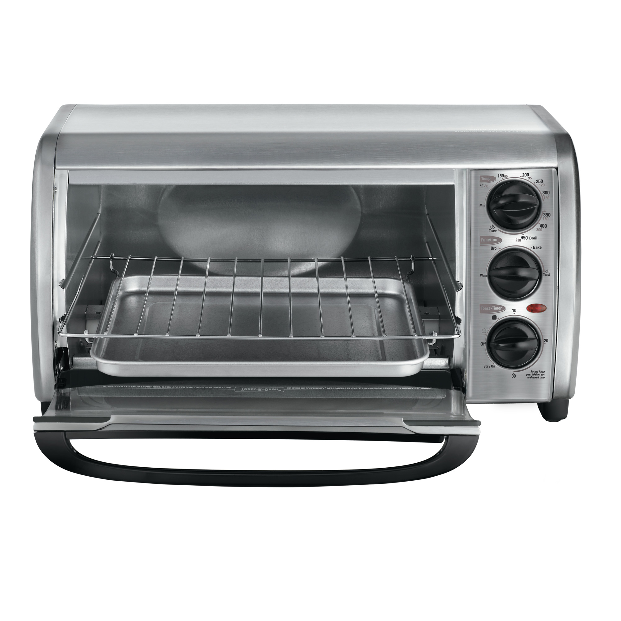 Black and decker 2025 toaster oven pans